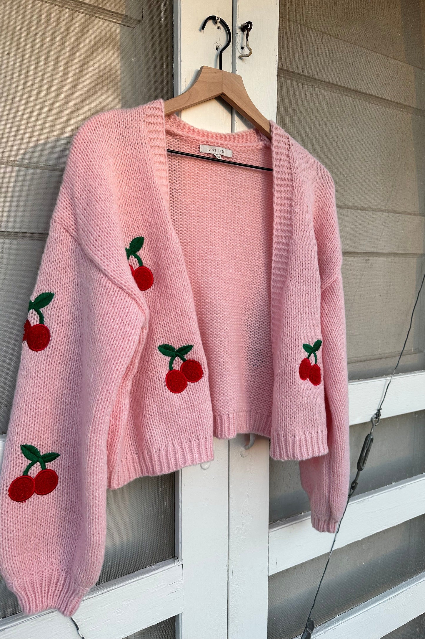 Cherry Blush Cardigan